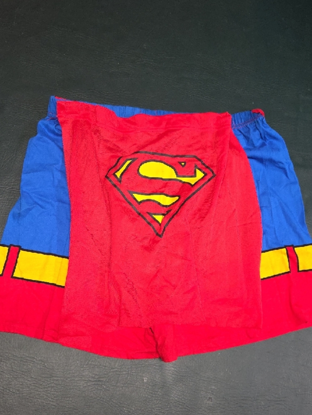 **DC Comics Superman Lounge Shorts in Blue, Red, Yellow** - Picture 3 of 4